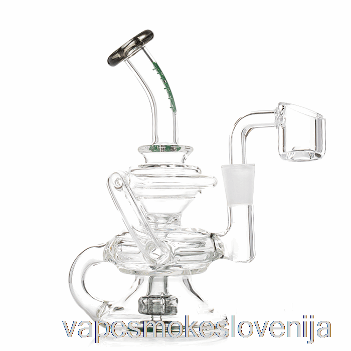 Vape Za Enkratno Uporabo Ooze Rip Tide Mini Recycler Dab Rig Temno Modra (prozorna / Modra)